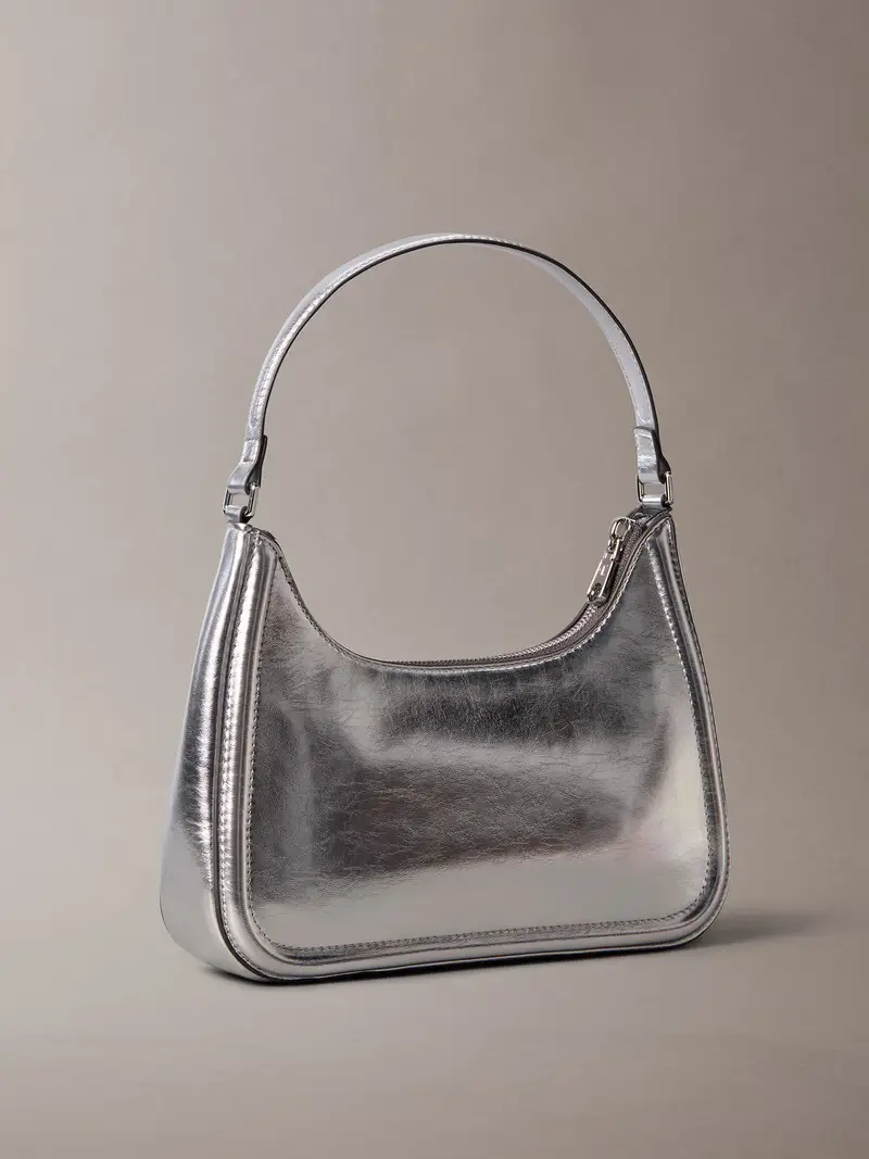 Calvin Klein Borsa a spalla Argento 3251234 miniatura 3