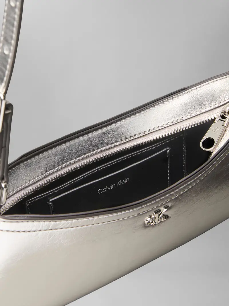 Calvin Klein Borsa a spalla Argento 3694522 miniatura 2
