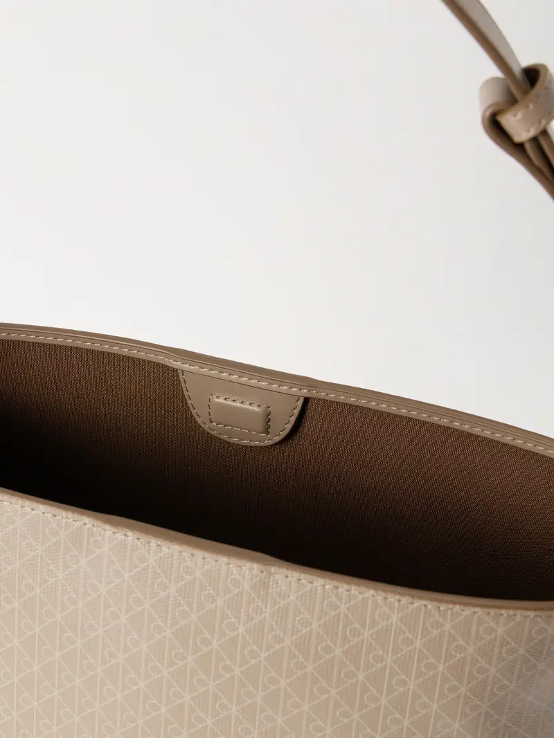 Calvin Klein Borsa a spalla Beige 4200446 miniatura 3