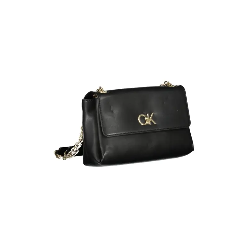 Calvin Klein Borsa a spalla Donna Nero 4061416 miniatura 3