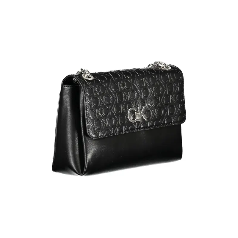 Calvin Klein Borsa a spalla Donna Nero 4061108 miniatura 3