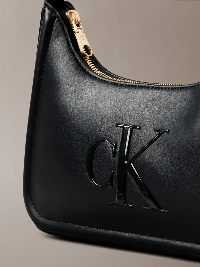 Calvin Klein Borsa a spalla Nero 1970900 miniatura 3