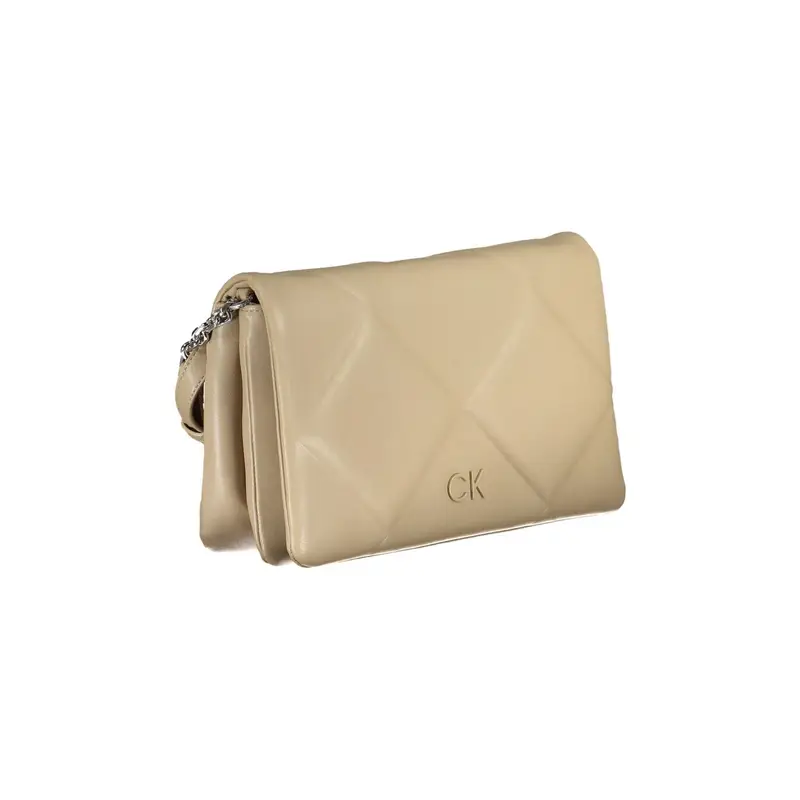Calvin Klein Borsa a tracolla Donna Beige 4061169 miniatura 3