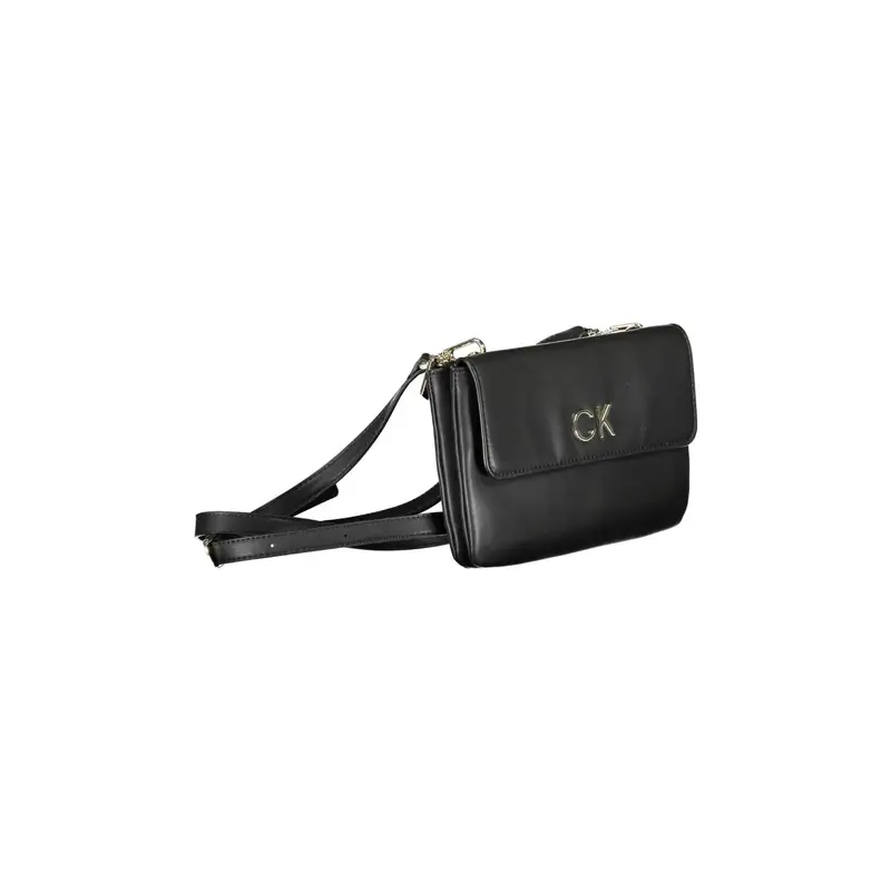 Calvin Klein Borsa a tracolla Donna Nero 4060424 miniatura 3