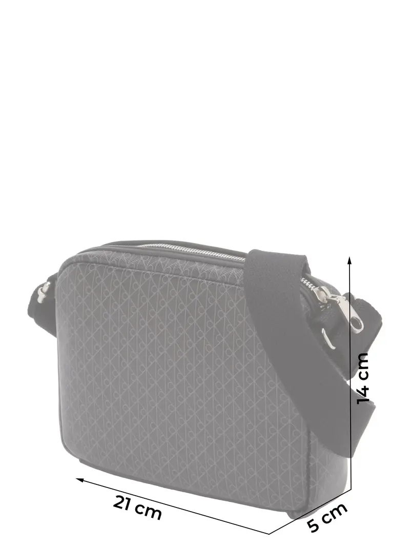 Calvin Klein Borsa a tracolla Nero 4181459 miniatura 2