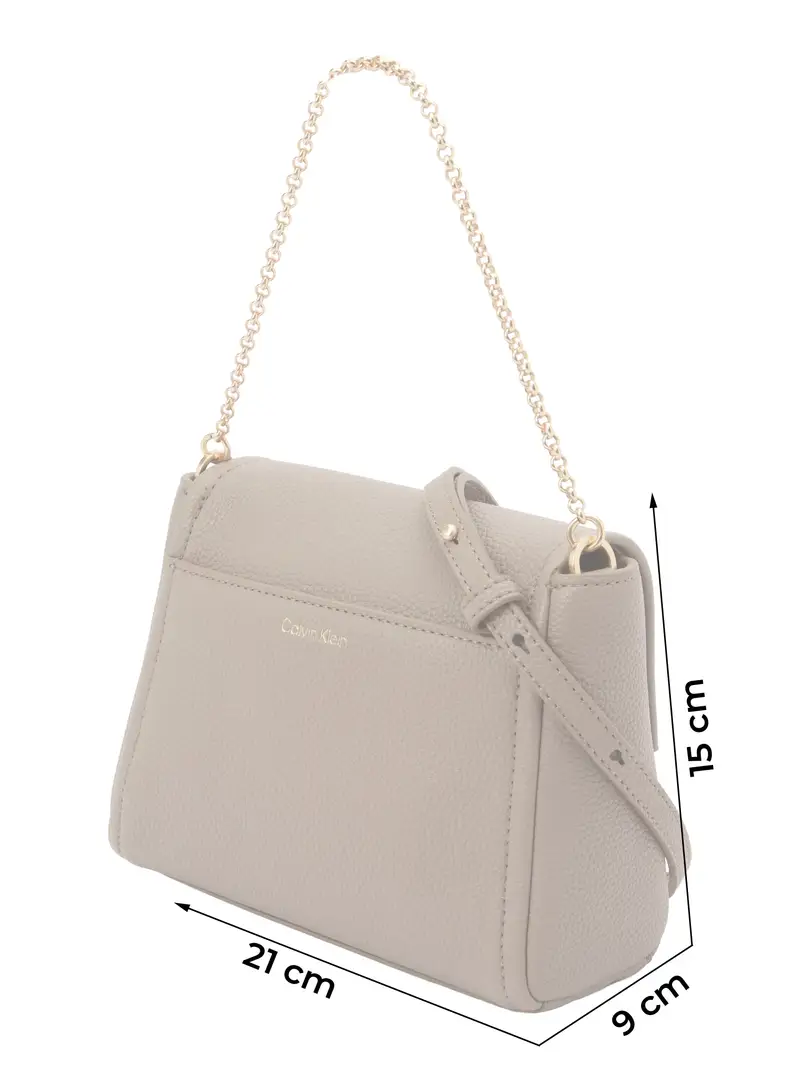 Borsa a tracolla mocca miniatura 2