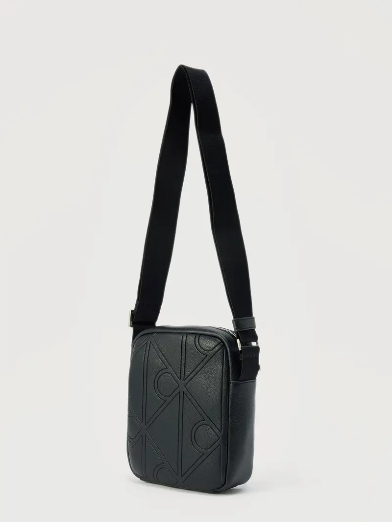 Borsa a tracolla nero miniatura 2