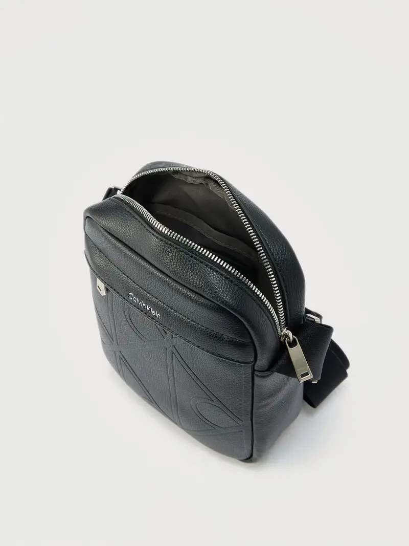 Borsa a tracolla nero miniatura 3