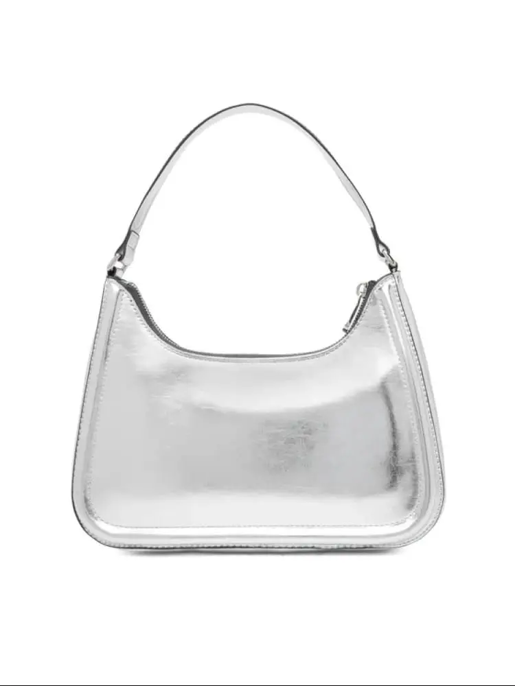 borsa argento donna maxi logo miniatura 2