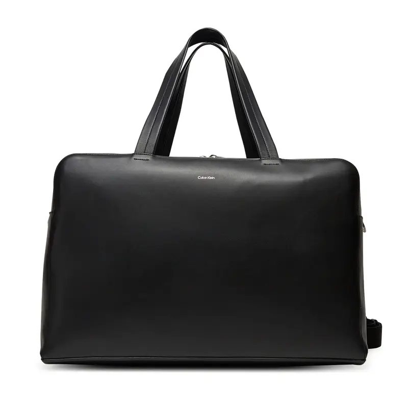 Borsa Calvin Klein Ck Premium Leather Weekender K50K512931 Nero