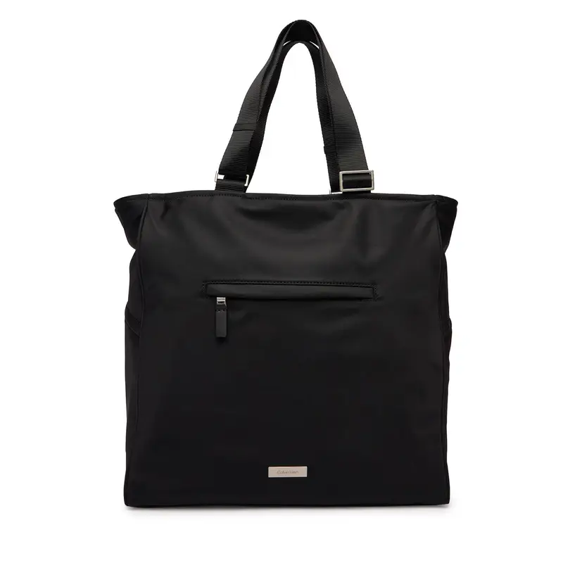 Borsa Calvin Klein Sleek Pocket Tote LV04D3340G Nero