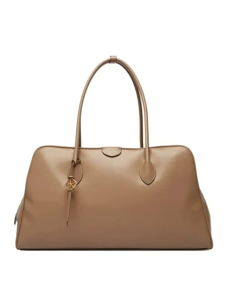 borsa donna beige in similpelle