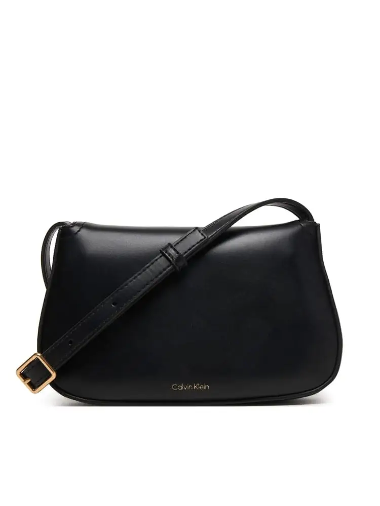 borsa nera donna mini logo miniatura 2