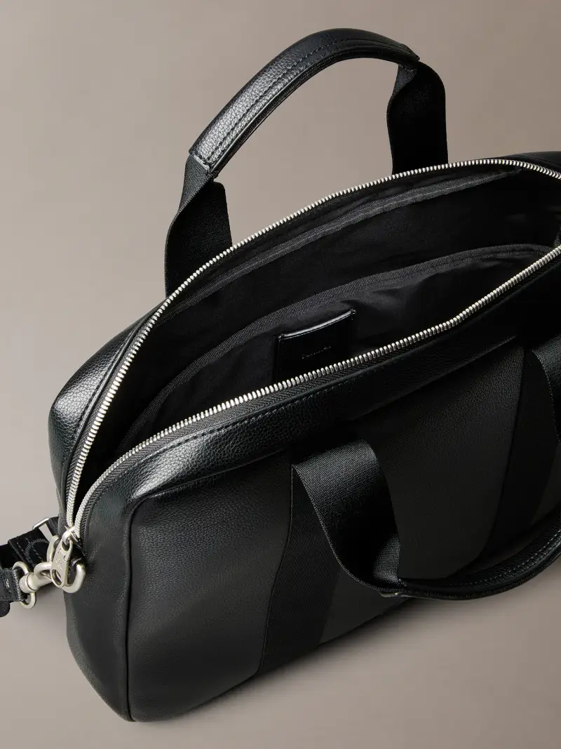 Borsa per laptop nero miniatura 3