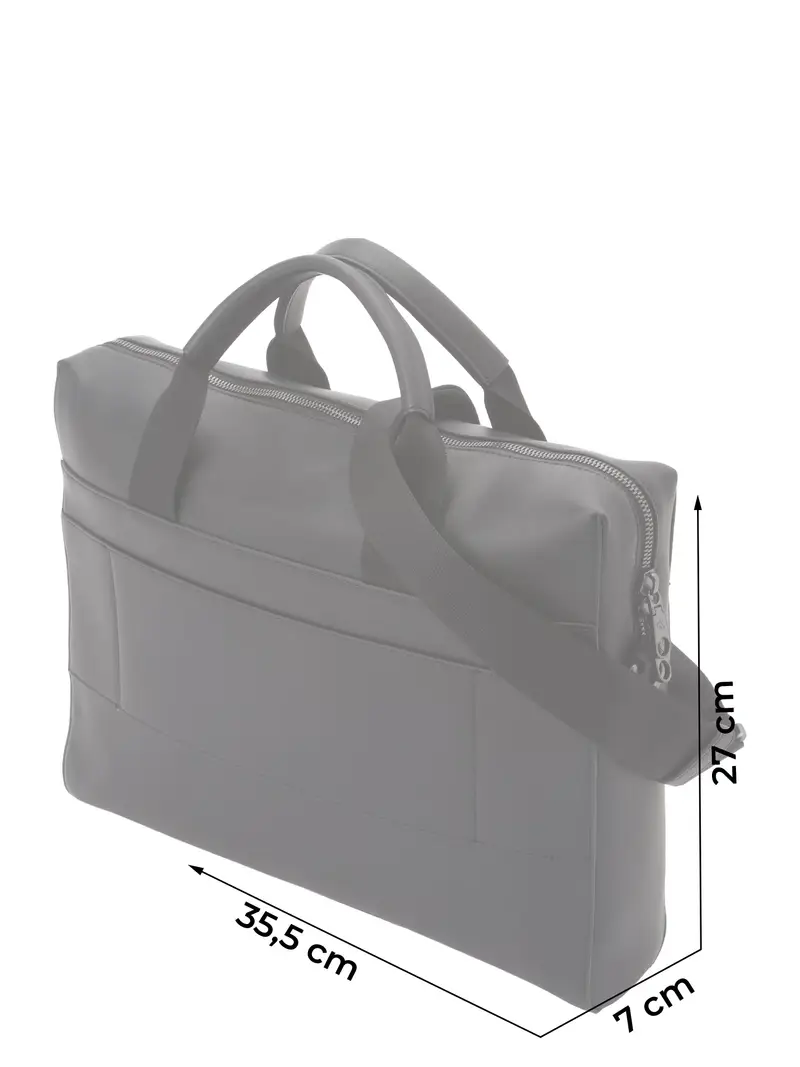 Borsa portadocumenti BOLD nero miniatura 2