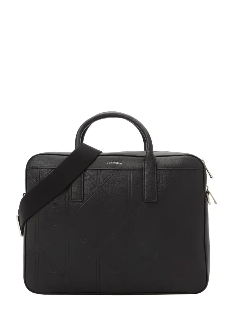 Borsa portadocumenti EMBOSS COMMUTER nero