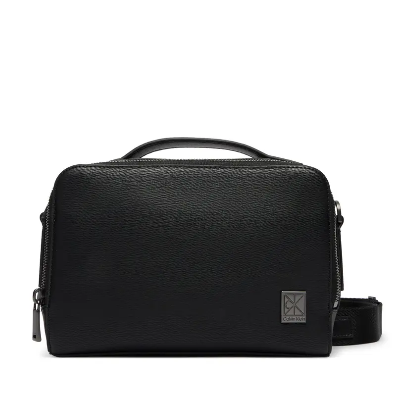 Borsellino Calvin Klein Emblem Hw Camera Bag LV04D3291G Nero