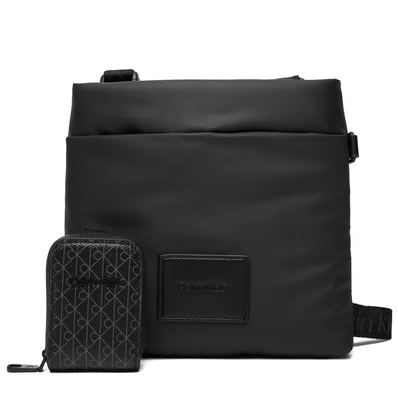 Borsellino Calvin Klein Puffer Utility Flatpack LV04D3224G Nero