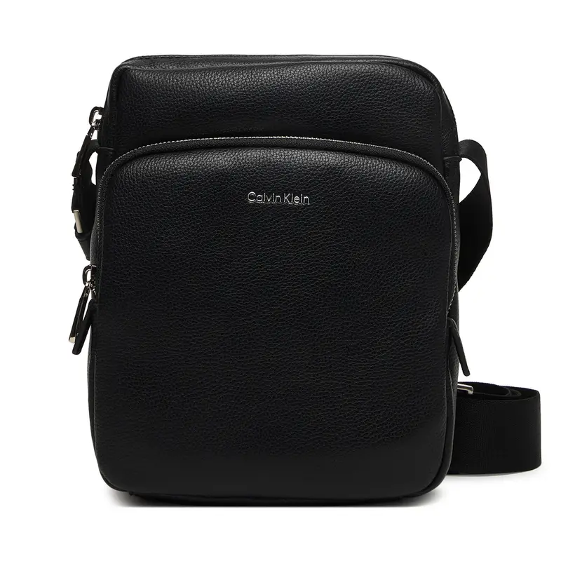 Borsellino Calvin Klein Raised Pocket Reporter LV04D3317G Nero