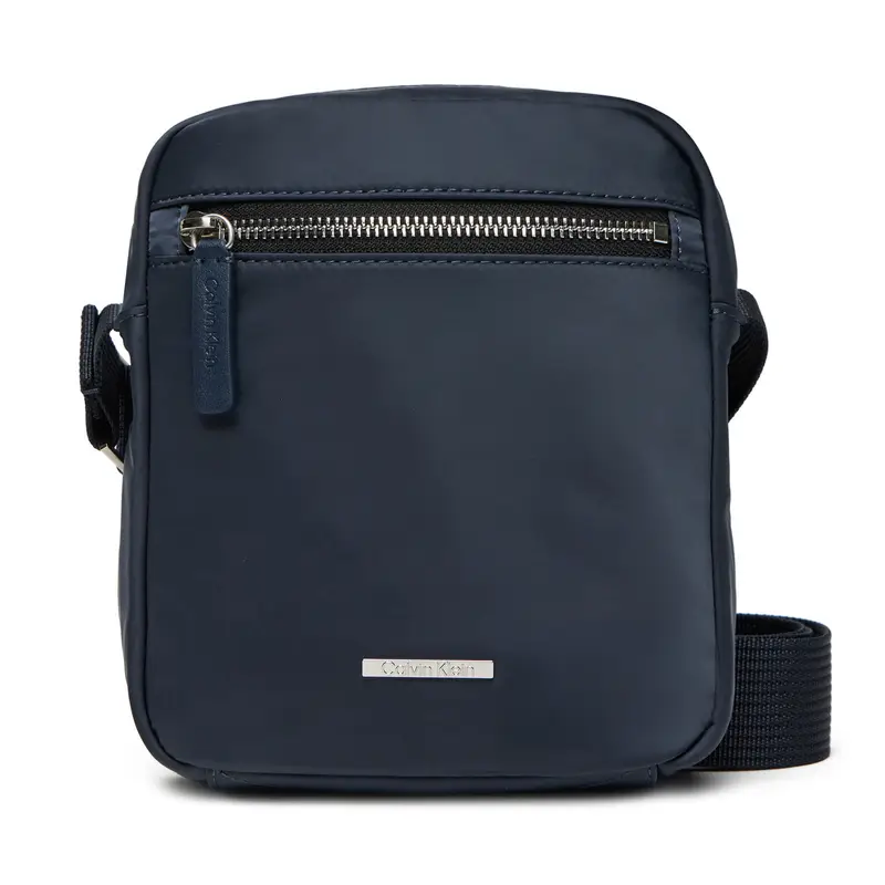 Borsellino Calvin Klein Sleek Nylon Reporter LV04D3176G Blu scuro