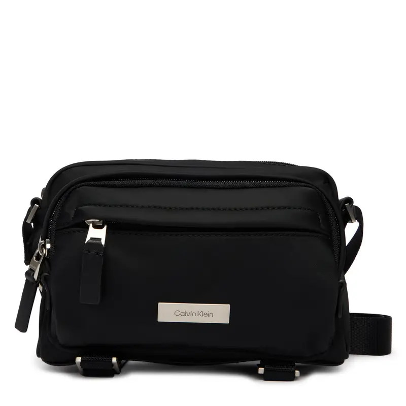 Borsellino Calvin Klein Sleek Utility Camera Bag LV04D3339G Nero