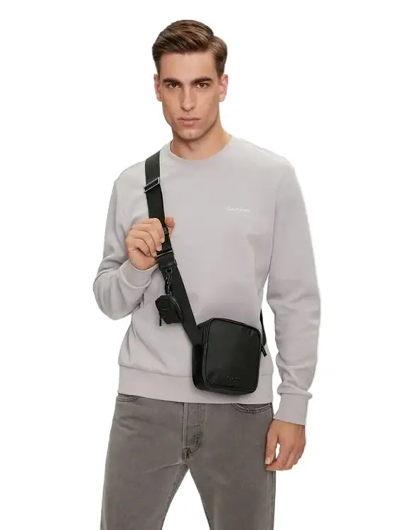 Calvin Klein Borsello Uomo Nero 3275339 miniatura 2