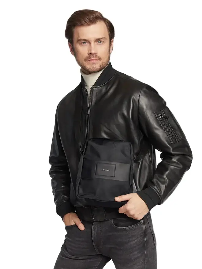 Calvin Klein Borsello Uomo Nero 3221687 miniatura 2
