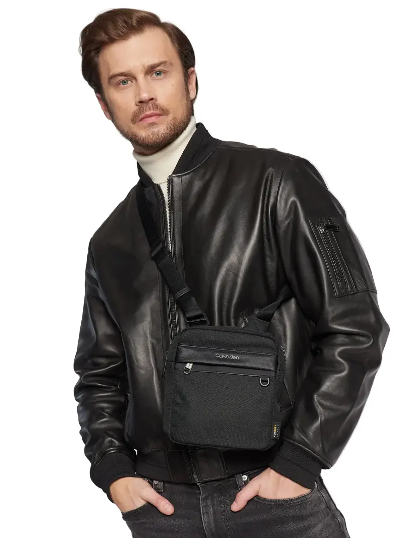 Calvin Klein Borsello Uomo Nero 3221688 miniatura 2