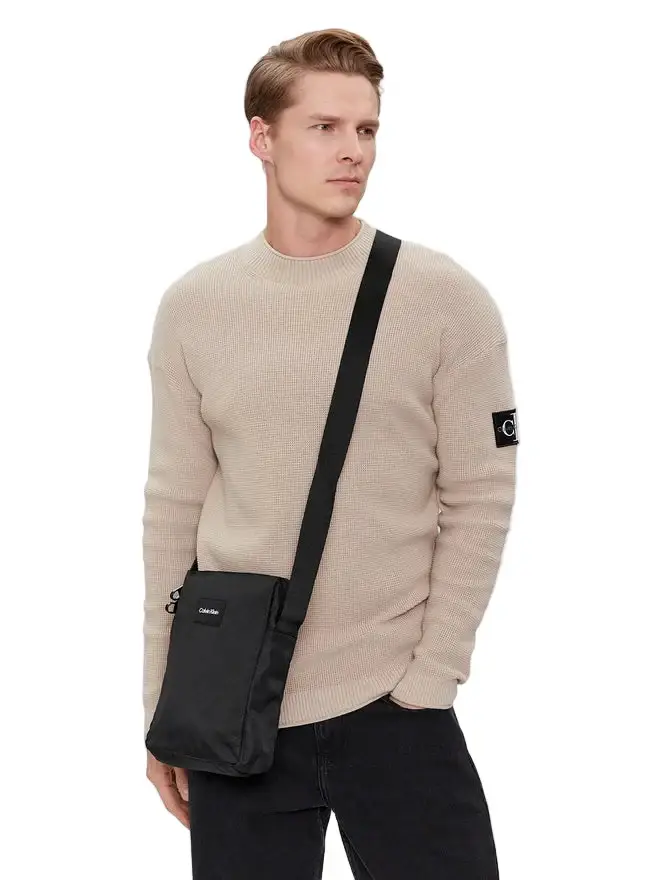 Calvin Klein Borsello Uomo Nero 3275316 miniatura 2