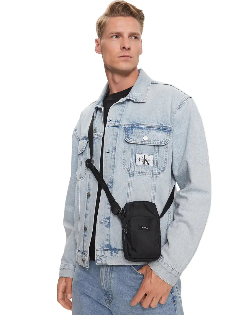 Calvin Klein Borsello Uomo Nero 3221694 miniatura 2