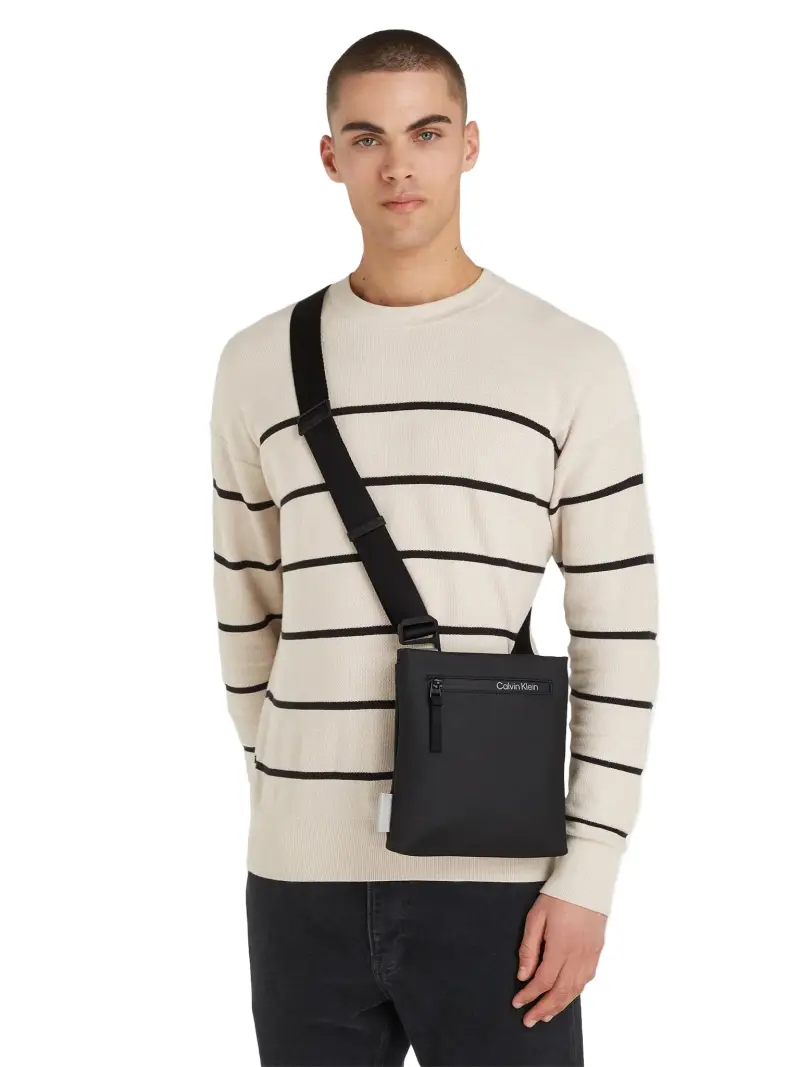 Calvin Klein Borsello Uomo Nero 3221691 miniatura 2