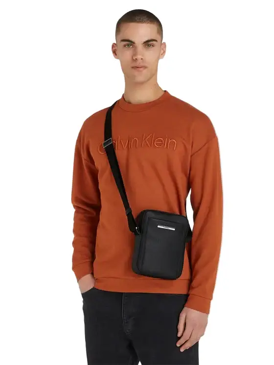 Calvin Klein Borsello Uomo Nero 3275330 miniatura 2