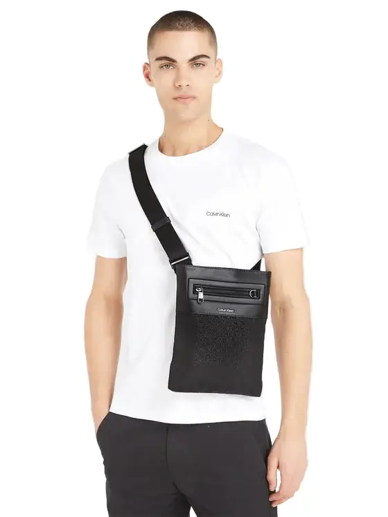 Calvin Klein Borsello Uomo Nero 3275332 miniatura 2