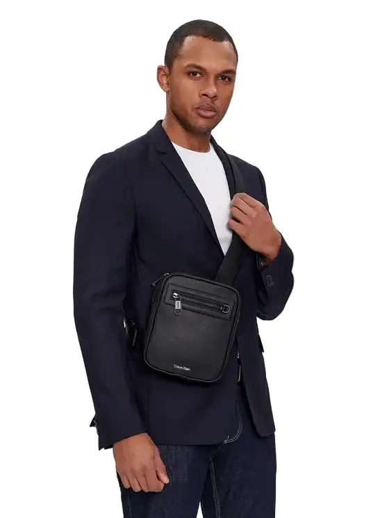 Calvin Klein Borsello Uomo Nero 3275326 miniatura 2