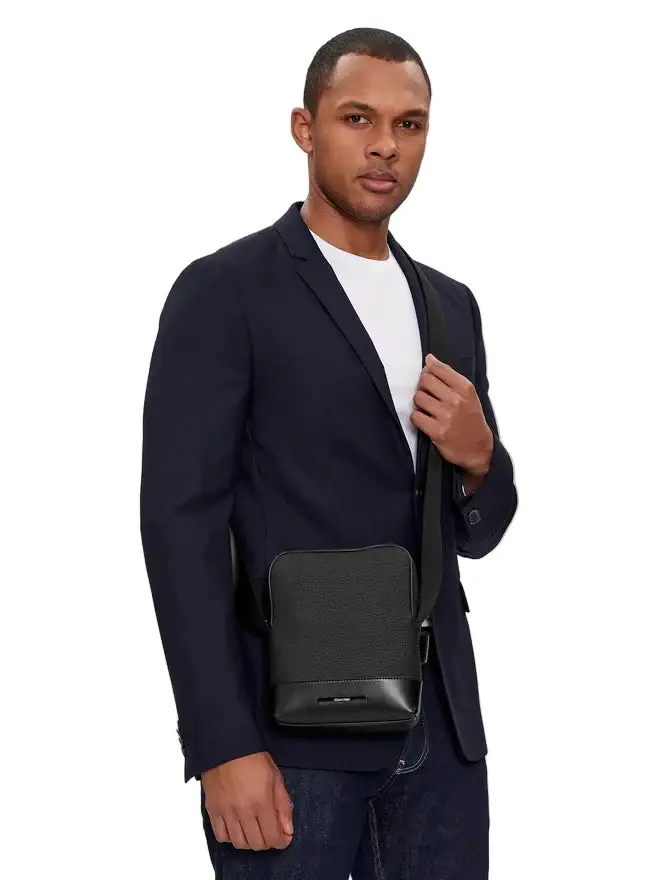 Calvin Klein Borsello Uomo Nero 3275319 miniatura 2