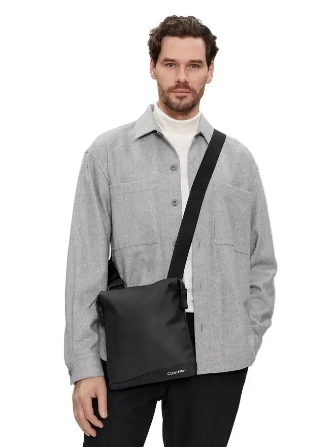 Calvin Klein Borsello Uomo Nero 3275322 miniatura 2