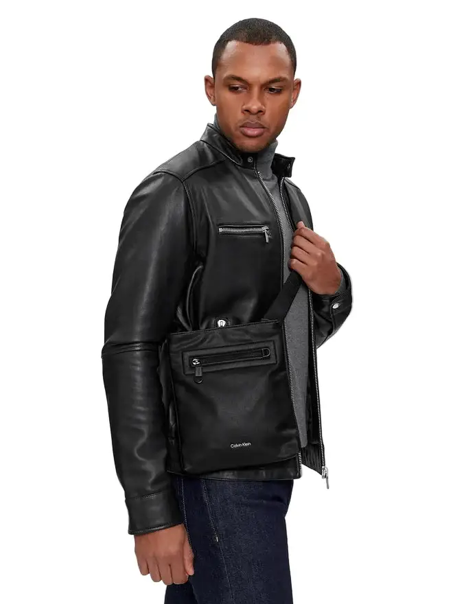 Calvin Klein Borsello Uomo Nero 3275334 miniatura 2