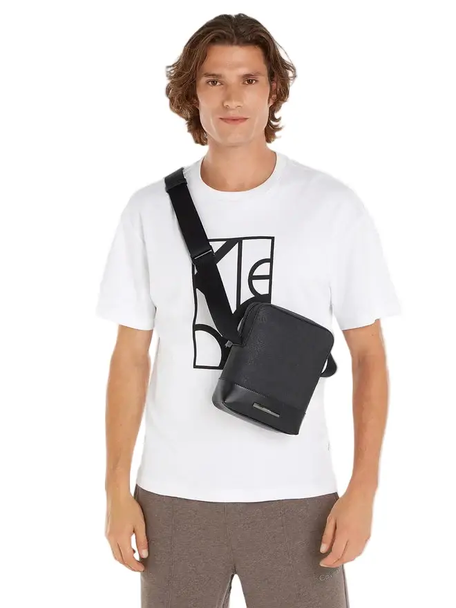 Calvin Klein Borsello Uomo Nero 3275336 miniatura 2