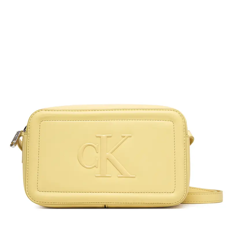 Borsetta Calvin Klein Bold Ck Camera Bag LV04F3220G Beige