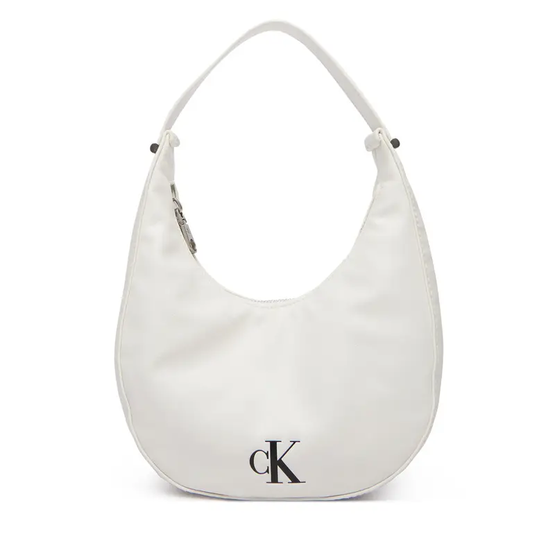 Borsetta Calvin Klein Buckle Small Bag LV04F3513G Bianco