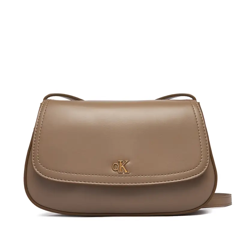 Borsetta Calvin Klein Ck Flap Camera Bag LV04F3421G Beige