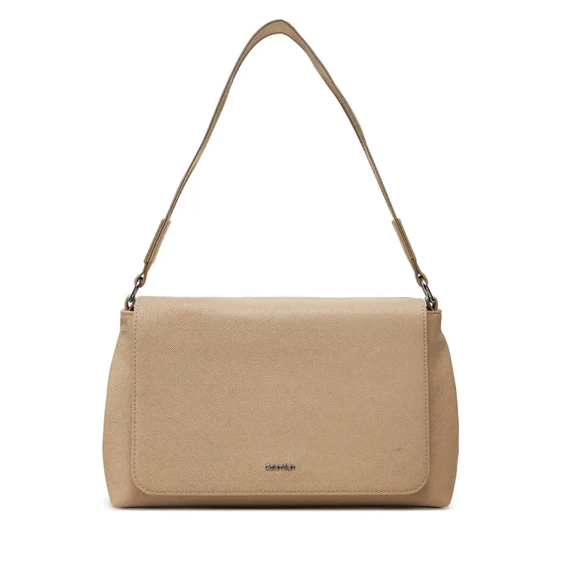 Borsetta Calvin Klein Ck Must Satchel_Mono K60K613181 Beige