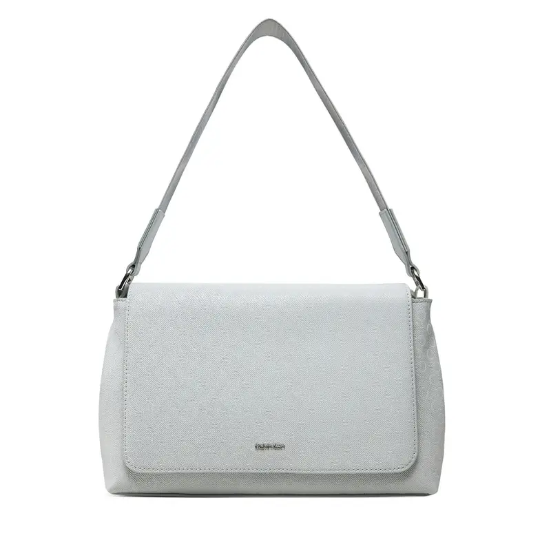 Borsetta Calvin Klein Ck Must Satchel_Mono K60K613181 Grigio