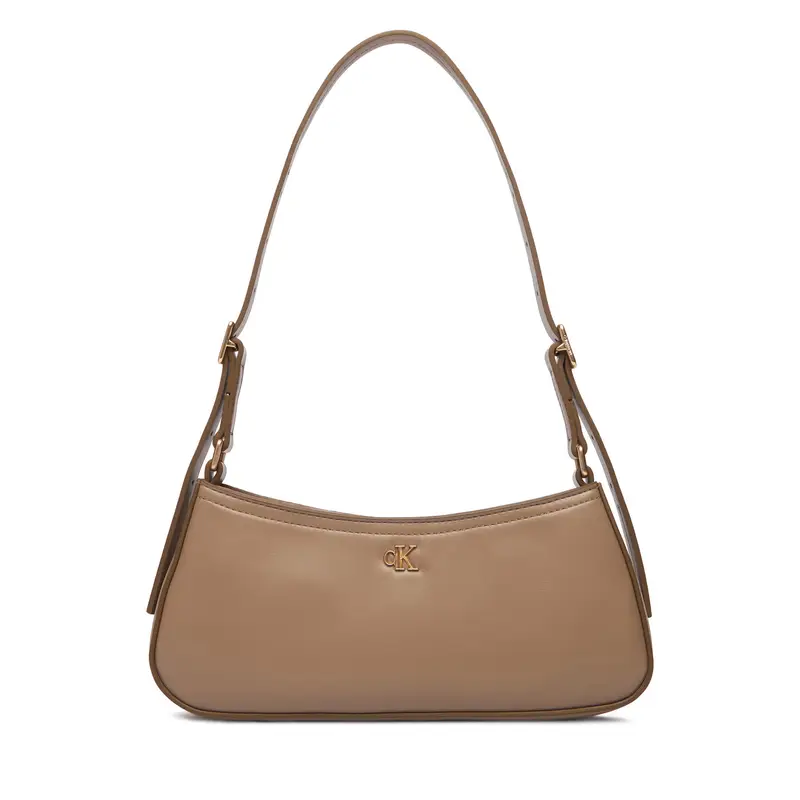 Borsetta Calvin Klein Ck Small Shoulder Bag LV04F3170G Beige