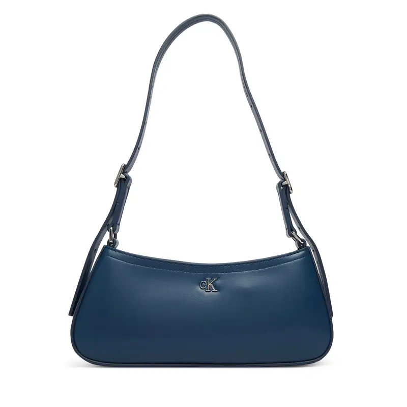 Borsetta Calvin Klein Ck Small Shoulder Bag LV04F3170G Blu scuro