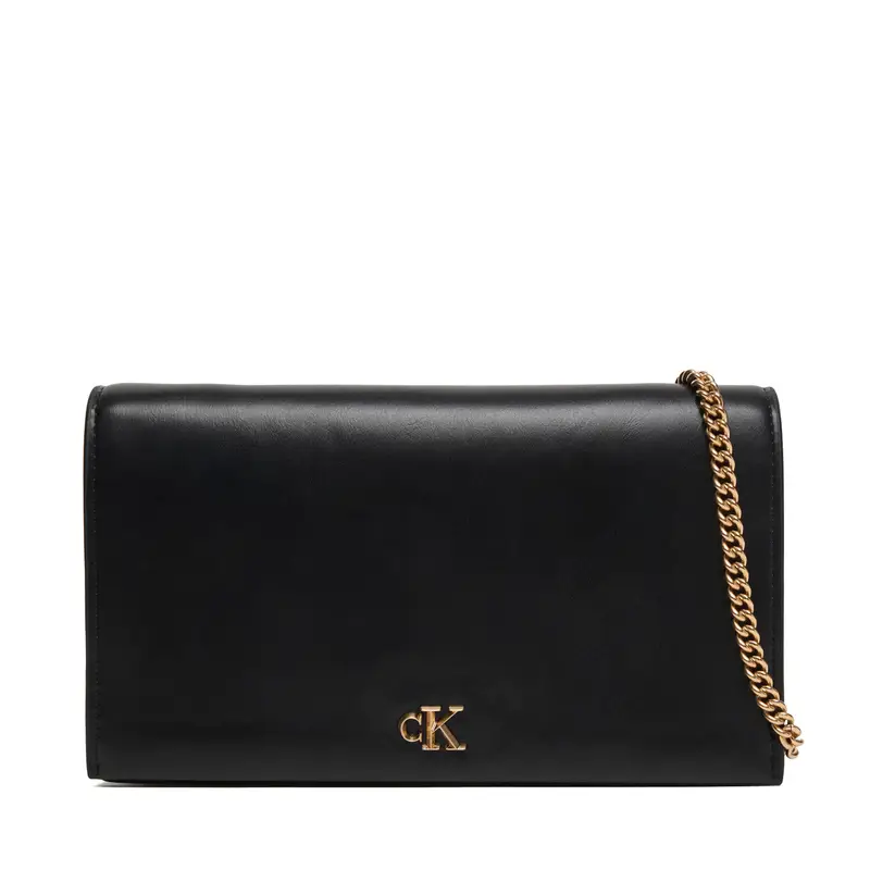 Borsetta Calvin Klein Ck Wallet On Chain LV04F3319G Nero
