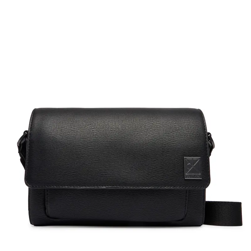 Borsetta Calvin Klein Emblem Hw Small Slap Messenger LV04D3367G Nero
