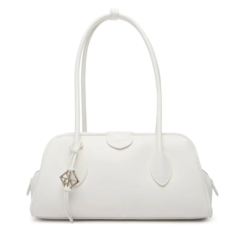 Borsetta Calvin Klein Emblem Trio Shoulder Bag LV04F3369G Bianco