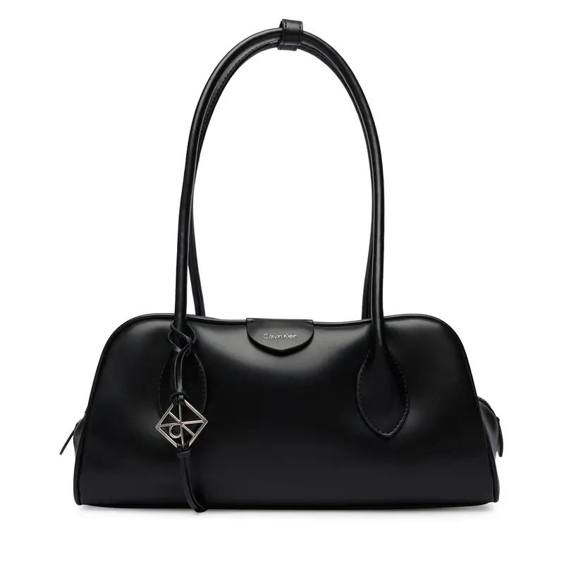 Borsetta Calvin Klein Emblem Trio Shoulder Bag LV04F3369G Nero