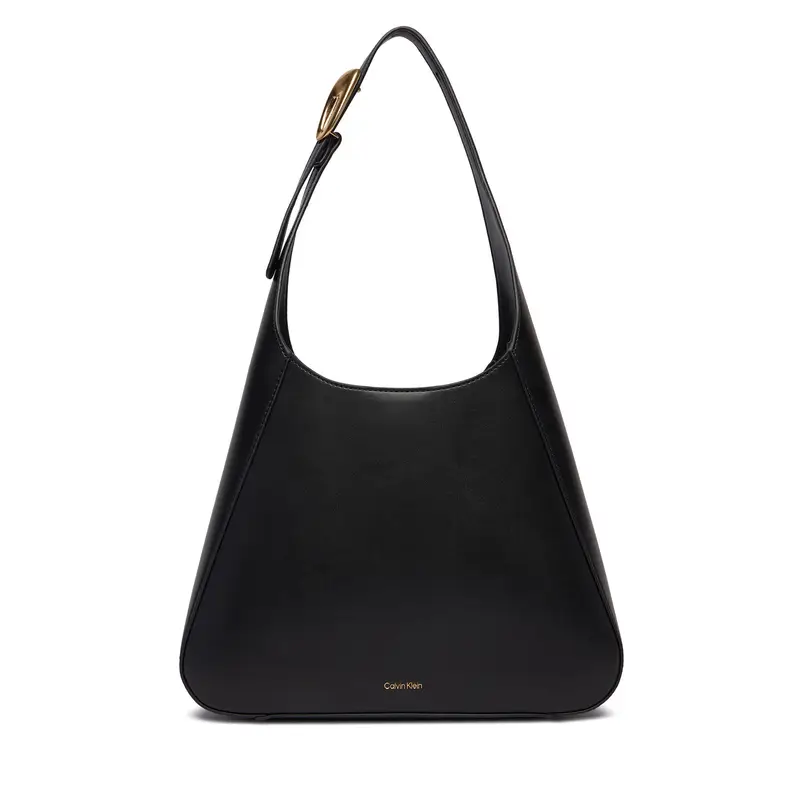 Borsetta Calvin Klein Hardware Adj Strap Medium Bag LV04F3402G Nero